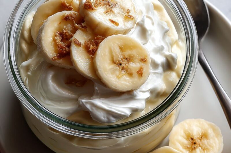 Low FODMAP Banana Cream Pudding Recipe 