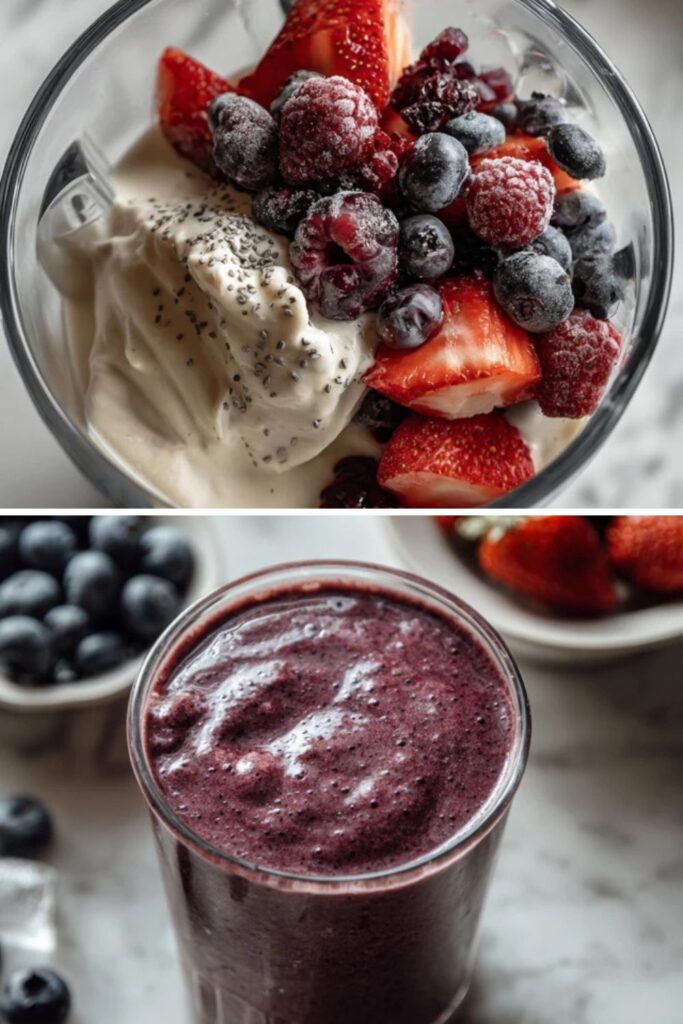 Low FODMAP Berry Smoothie Recipe