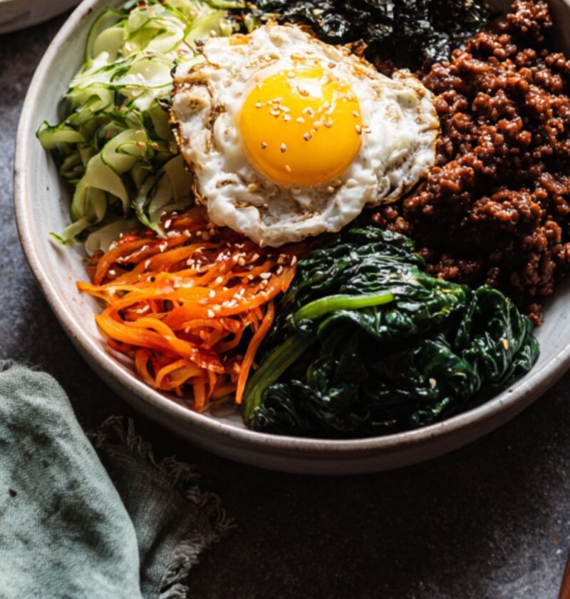 Low FODMAP Bibimbap Recipe