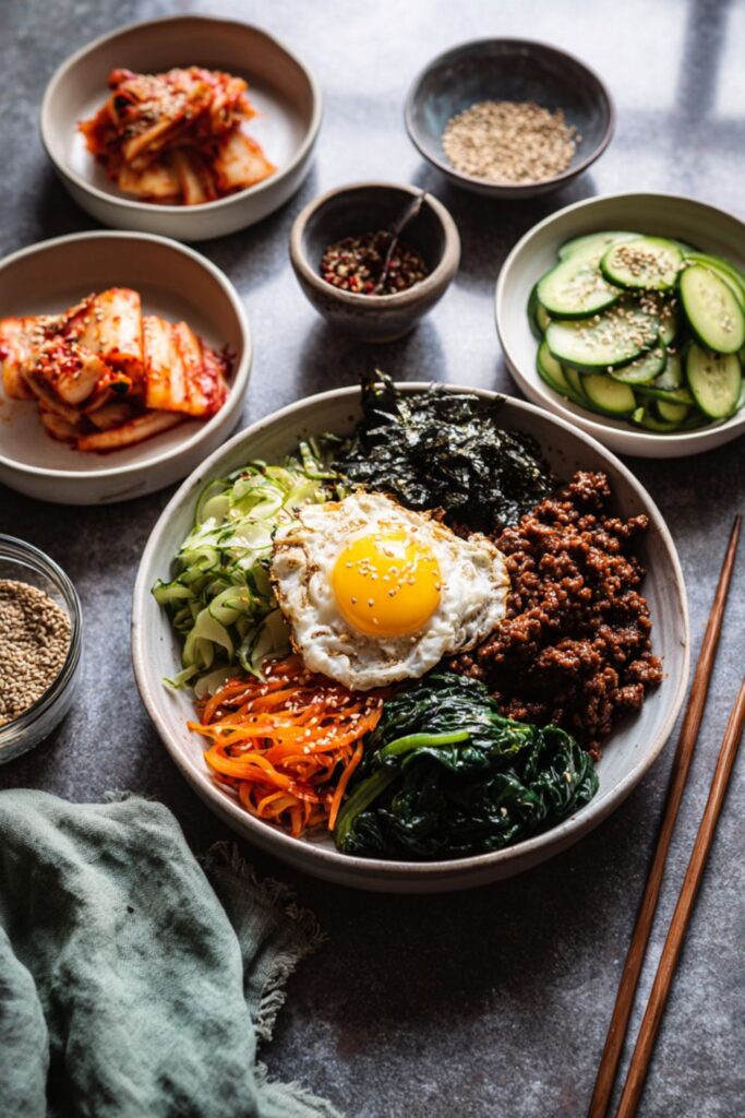 Low FODMAP Bibimbap Recipe
