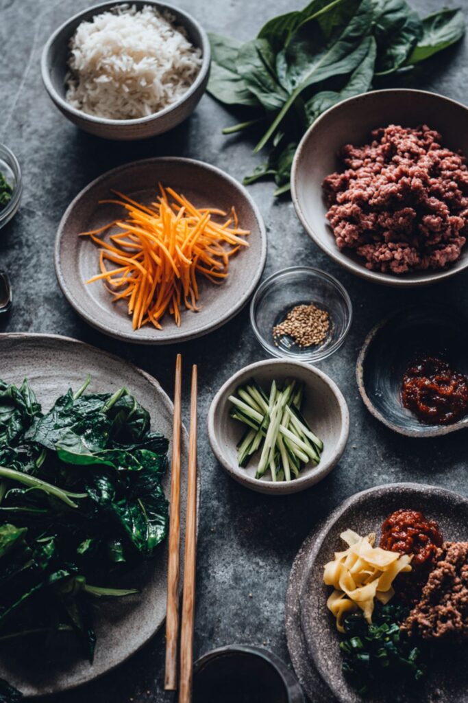 Low FODMAP Bibimbap Recipe
