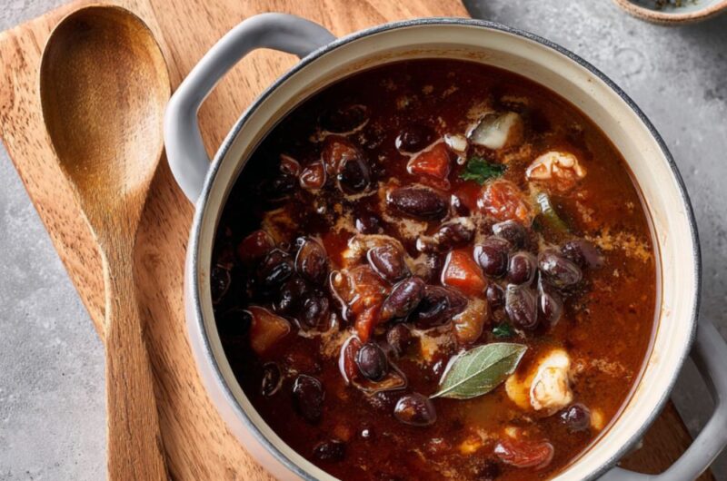 Low FODMAP Black Bean Soup Recipe 