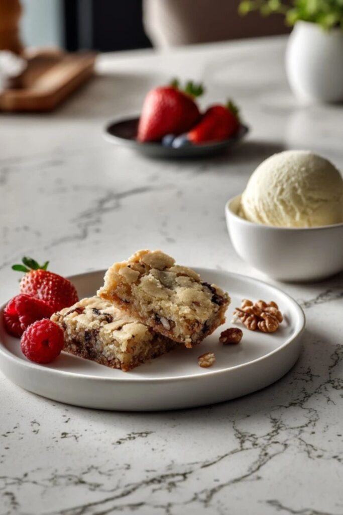 Low FODMAP Blondies Recipe