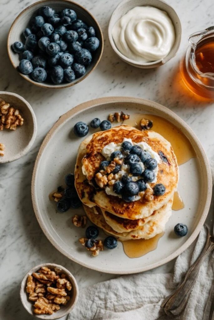 Low FODMAP Blueberry Pancakes Recipe