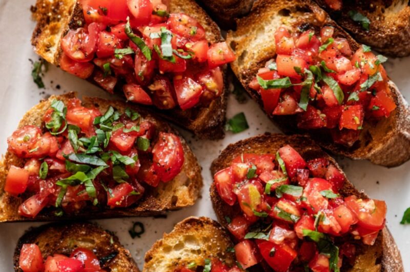 Low FODMAP Bruschetta Recipe