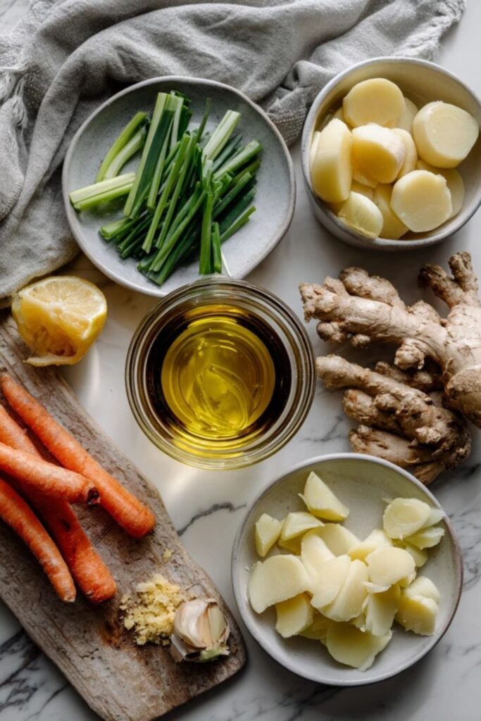 Low FODMAP Carrot and Ginger Soup Recipe