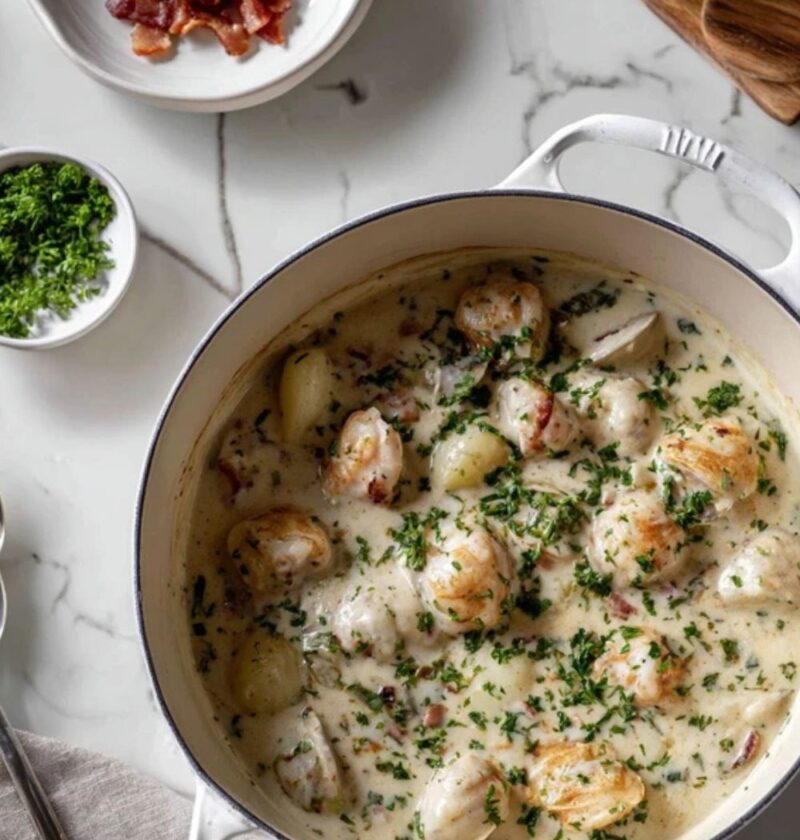 Low FODMAP Clam Chowder Recipe