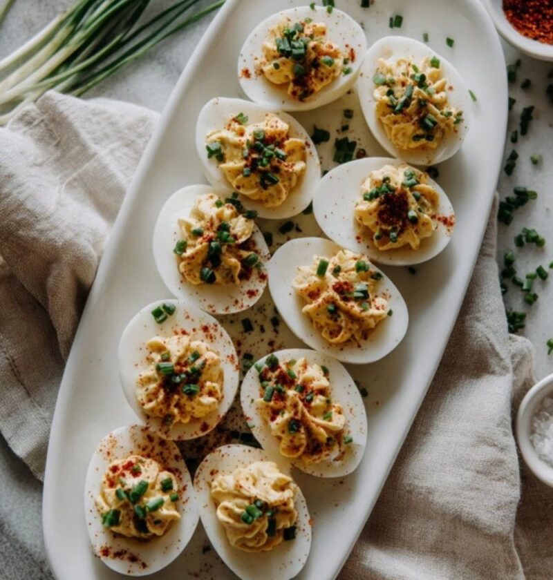 Low FODMAP Deviled Eggs