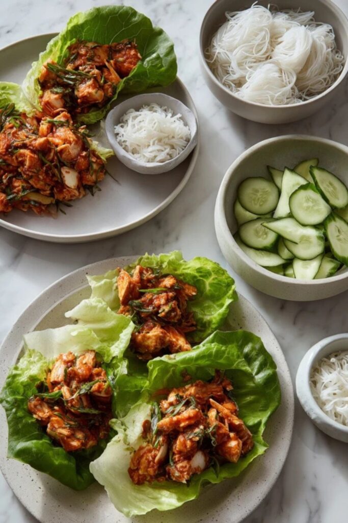 Low FODMAP Lettuce Wraps Recipe 