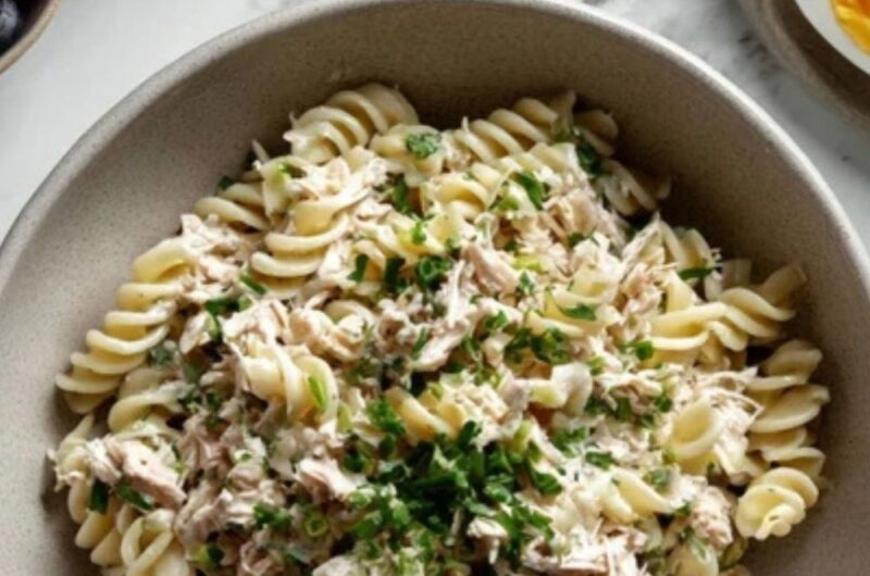 Low FODMAP Tuna Pasta Salad Recipe