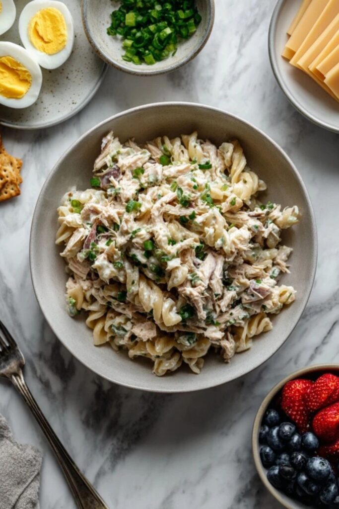 Low FODMAP Tuna Pasta Salad Recipe