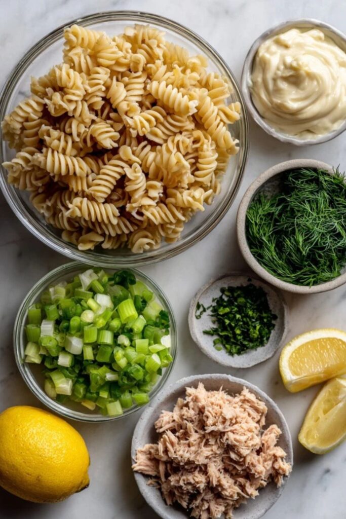 Low FODMAP Tuna Pasta Salad Recipe
