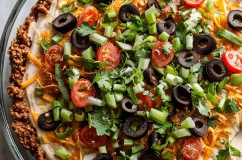 Low FODMAP 7-Layer Dip Recipe