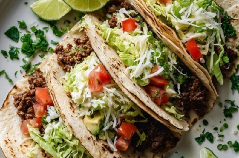 Low FODMAP Beef Tacos Recipe