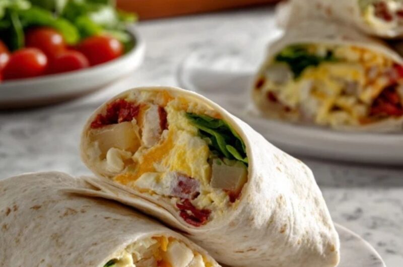Low FODMAP Breakfast Burritos Recipe 