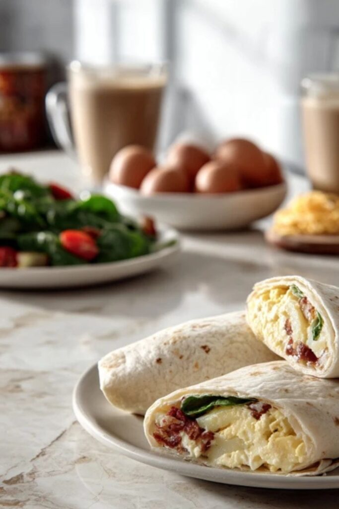 Low FODMAP Breakfast Burritos Recipe 