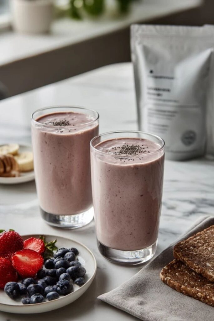 Low FODMAP Breakfast Smoothie Recipe