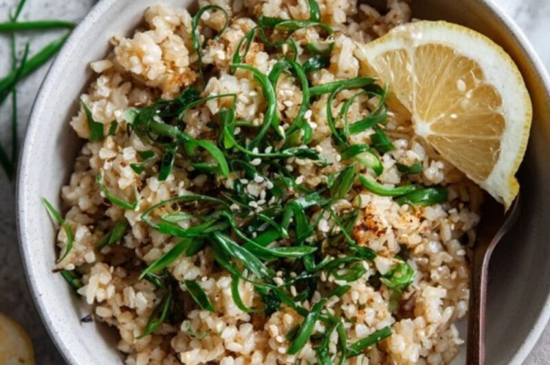 Low FODMAP Brown Rice Recipe