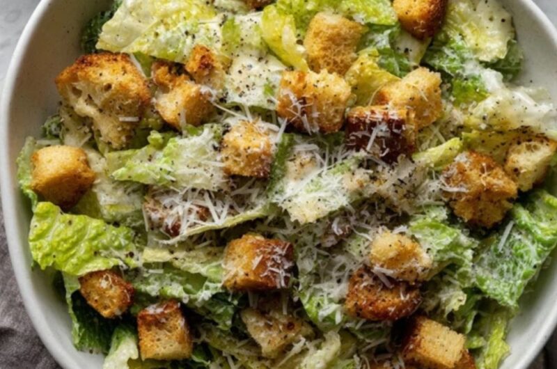 Low FODMAP Caesar Salad Recipe 