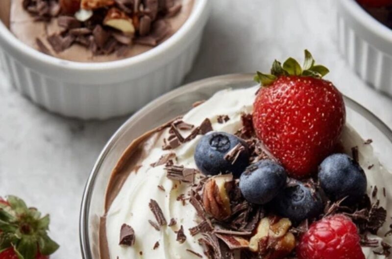Low FODMAP Chocolate Avocado Mousse Recipe