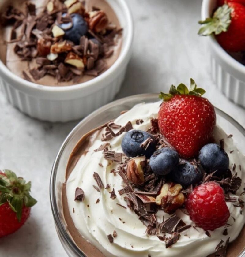 Low FODMAP Chocolate Avocado Mousse Recipe