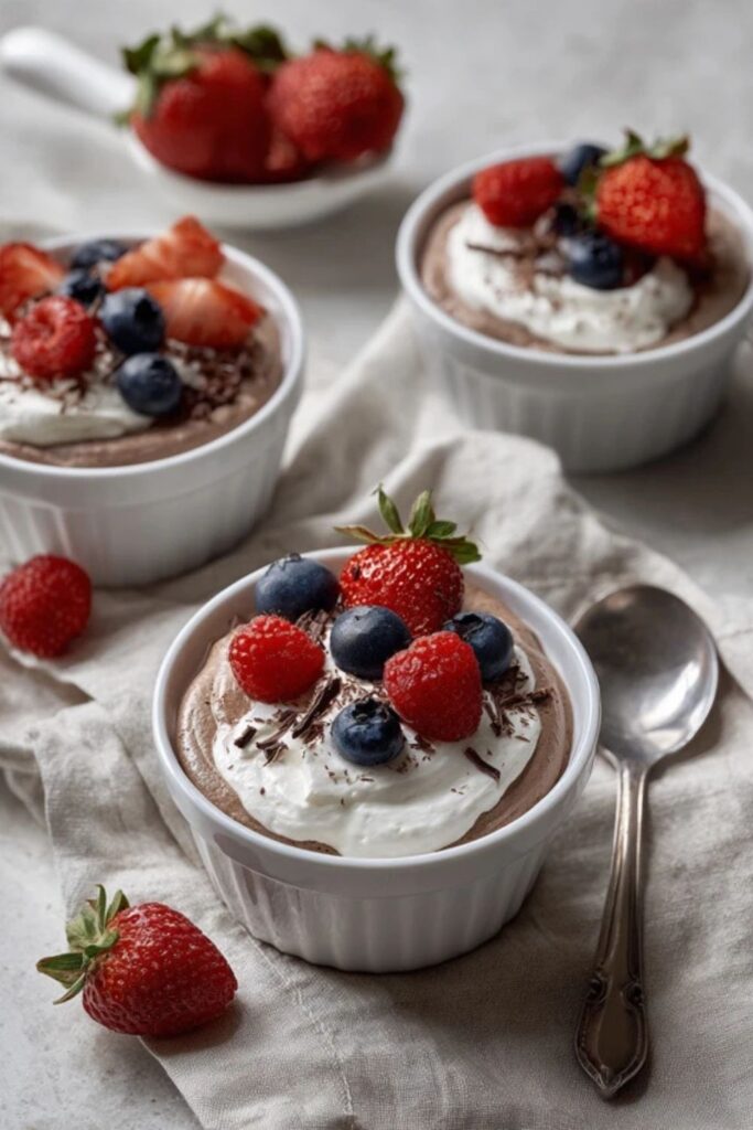 Low FODMAP Chocolate Avocado Mousse Recipe