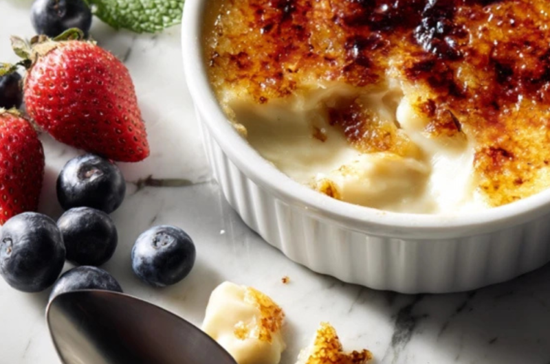 Low FODMAP Creme Brulee Recipe 