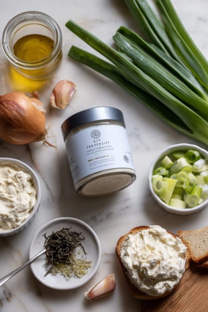 Low FODMAP French Onion Dip Recipe 