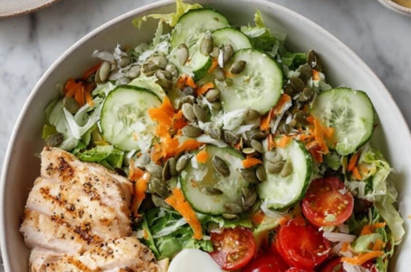 Low FODMAP Garden Salad Recipe