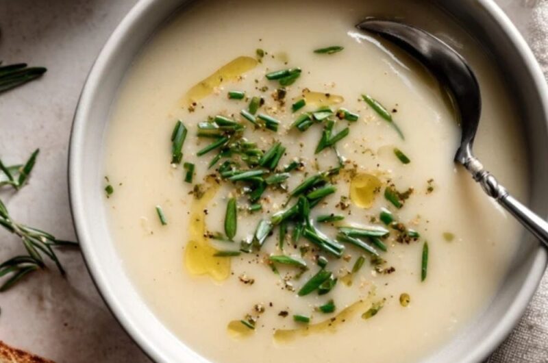 Low FODMAP Potato Leek Soup Recipe