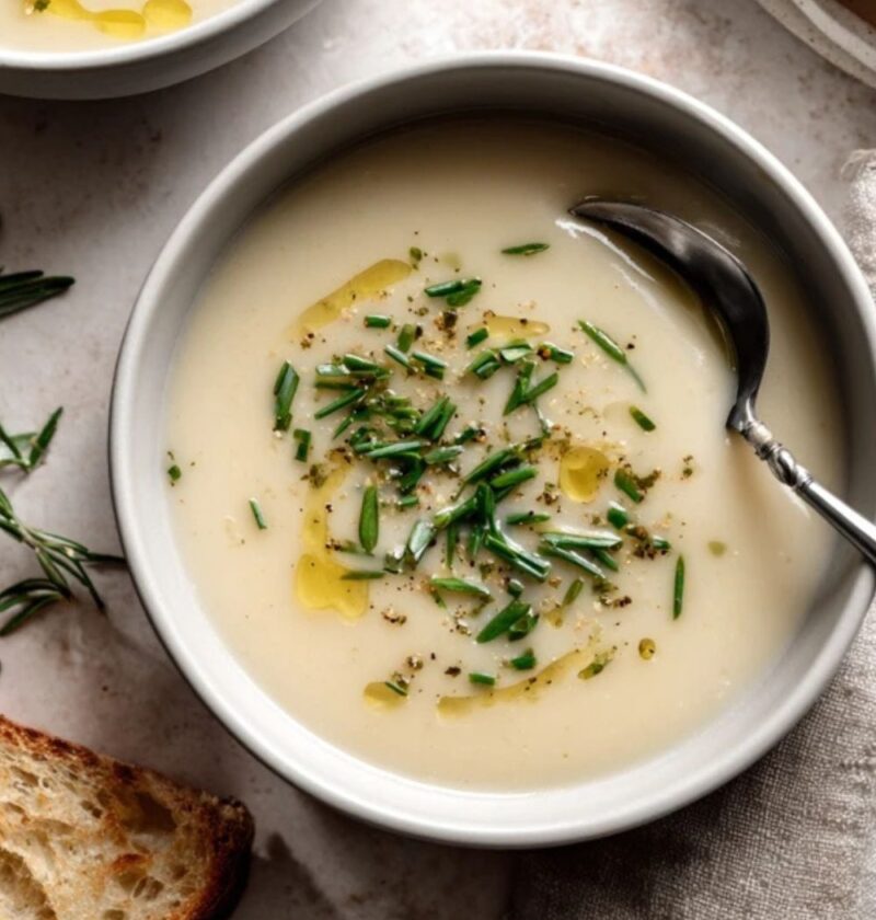 Low FODMAP Potato Leek Soup Recipe