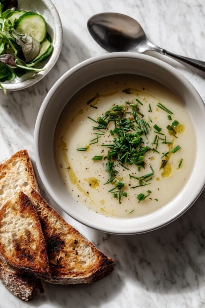 Low FODMAP Potato Leek Soup Recipe