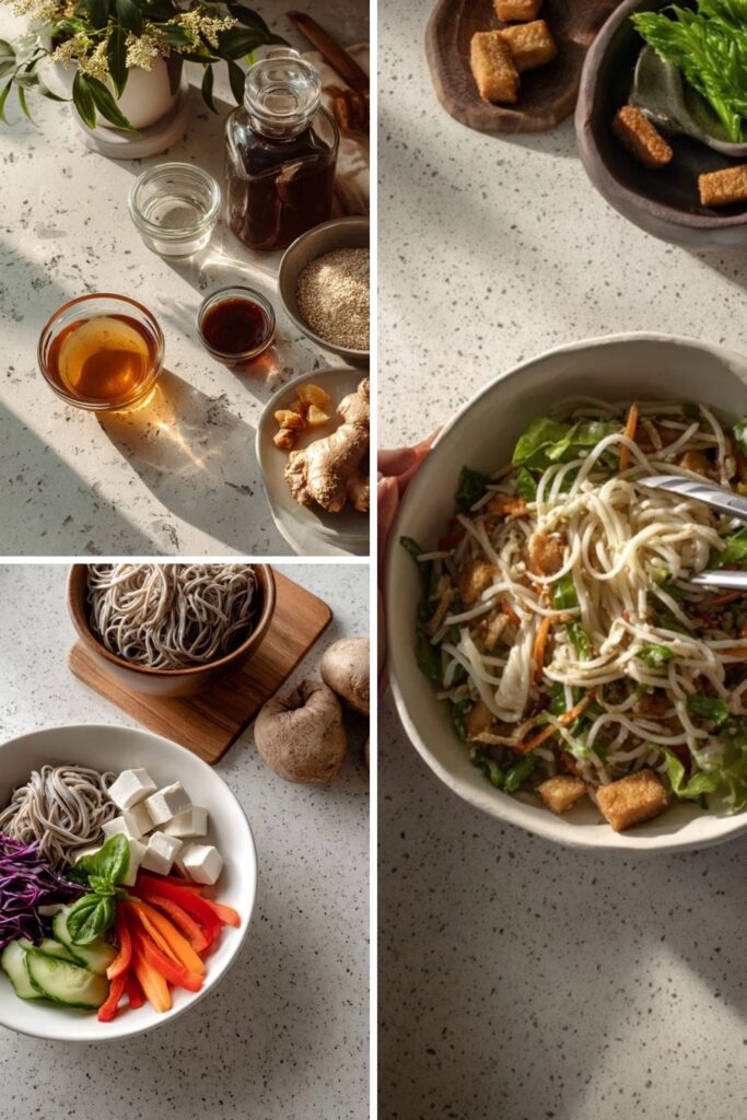 Low FODMAP Soba Noodle Salad Recipe