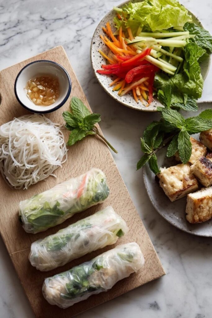 Low FODMAP Summer Rolls Recipe