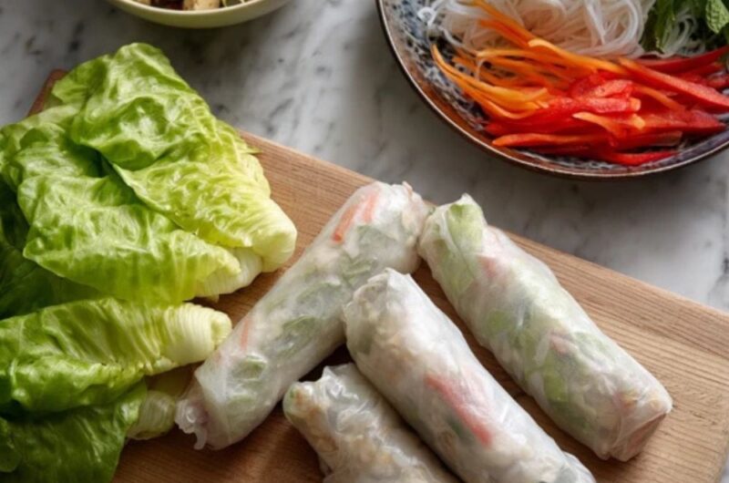 Low FODMAP Summer Rolls Recipe