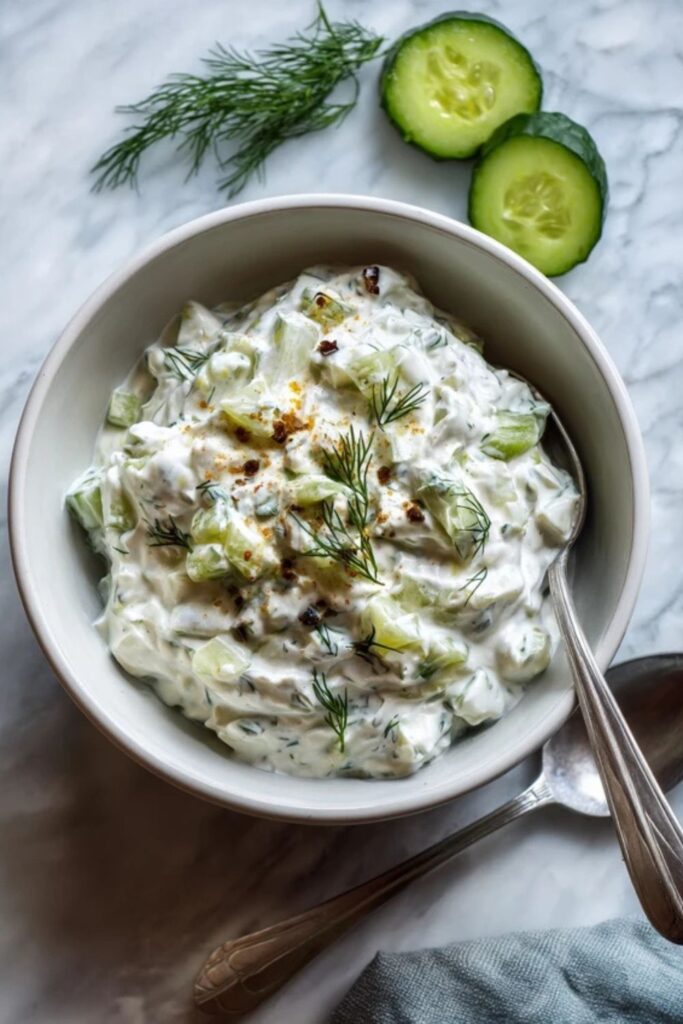 Low FODMAP Tzatziki Dip Recipe
