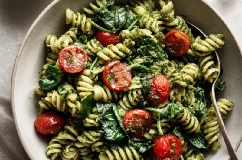 Low Fodmap Pesto Pasta Salad Recipe