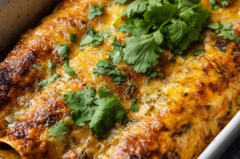 Low FODMAP Chicken Enchiladas Recipe