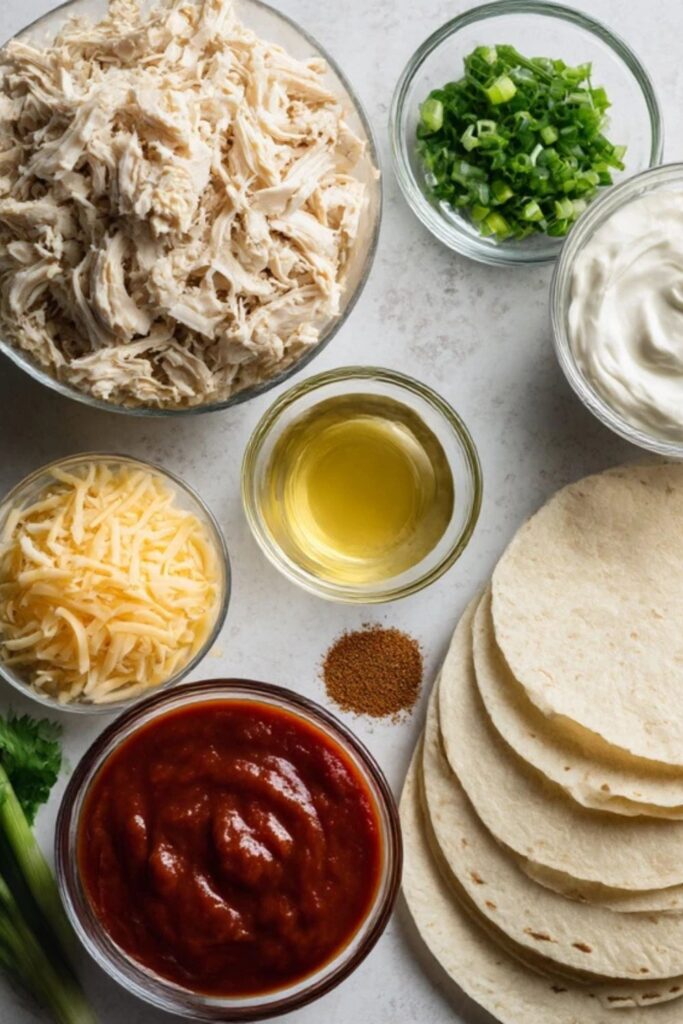 Low FODMAP Chicken Enchiladas Recipe