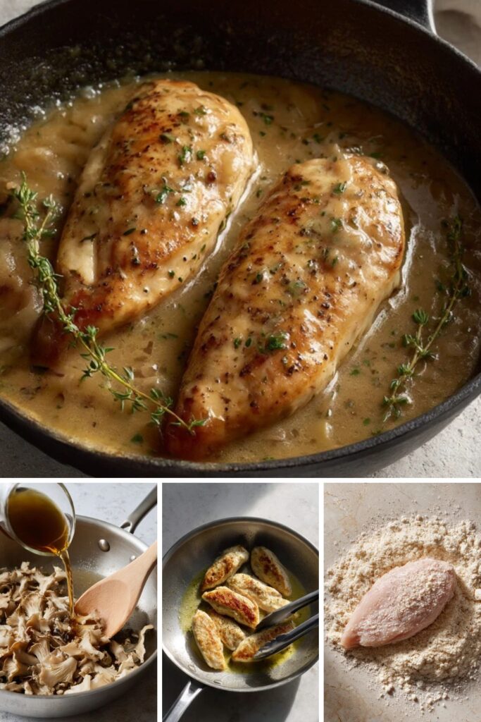 Low FODMAP Chicken Marsala Recipe 