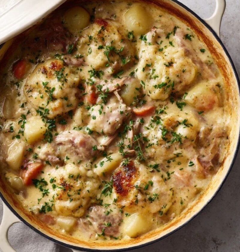 Low FODMAP Chicken and Dumplings Recipe 