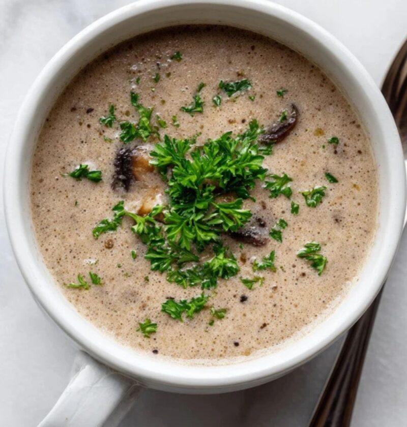 Low FODMAP Mushroom Soup Recipe
