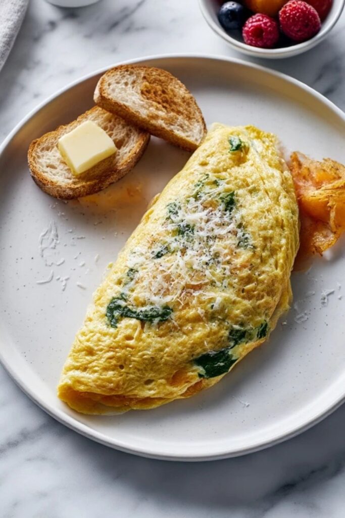 Low FODMAP Omelette Recipe