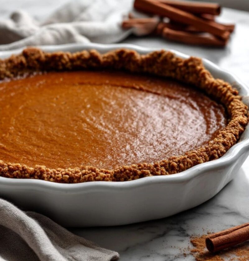 Low FODMAP Pumpkin Pie Recipe