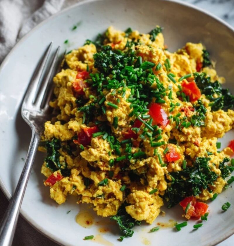 Low FODMAP Tofu Scramble Reipe