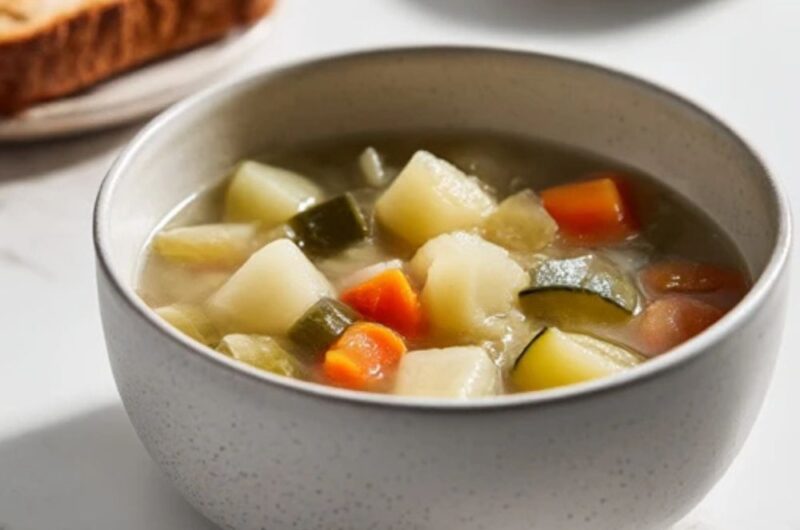Low FODMAP Vegetable Soup Recipe