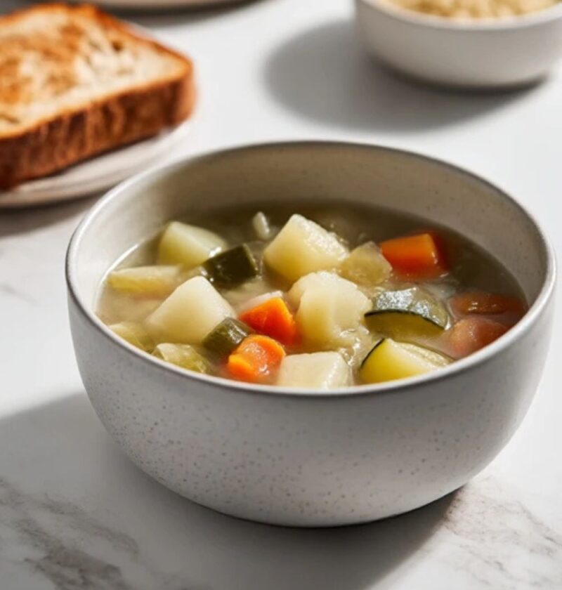Low FODMAP Vegetable Soup Recipe