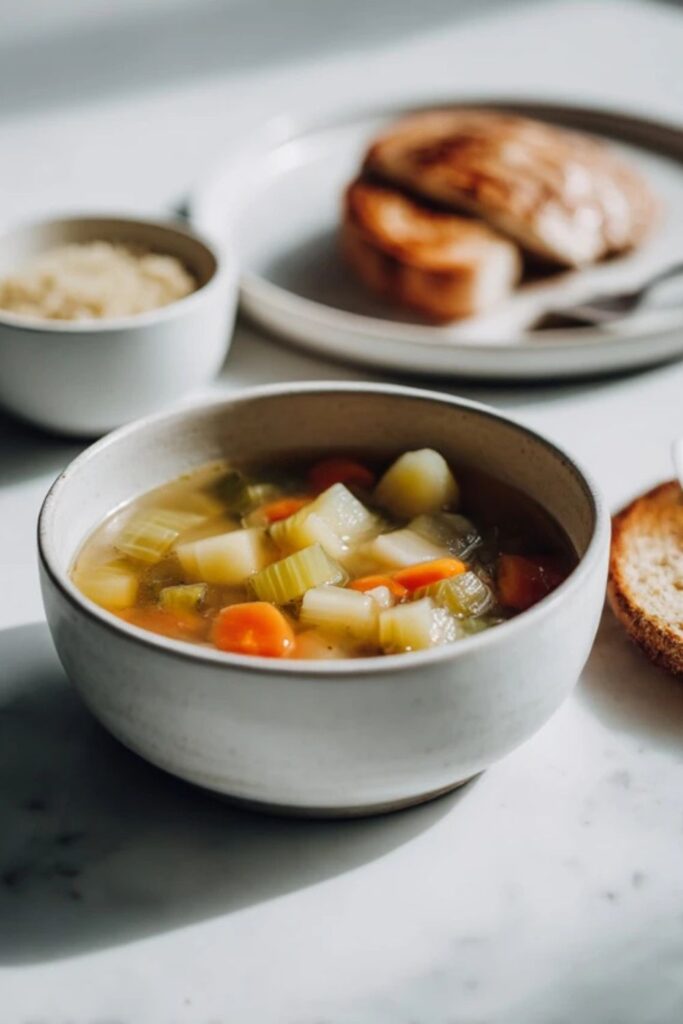 Low FODMAP Vegetable Soup Recipe 