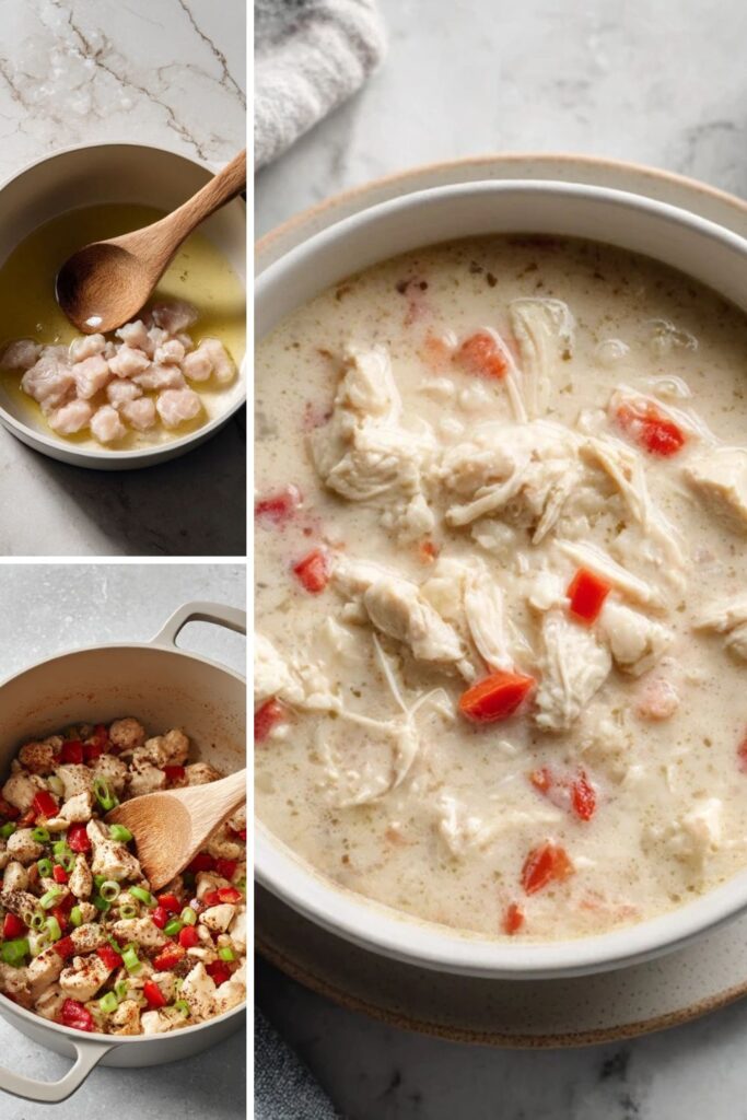 Low FODMAP White Chicken Chili Recipe