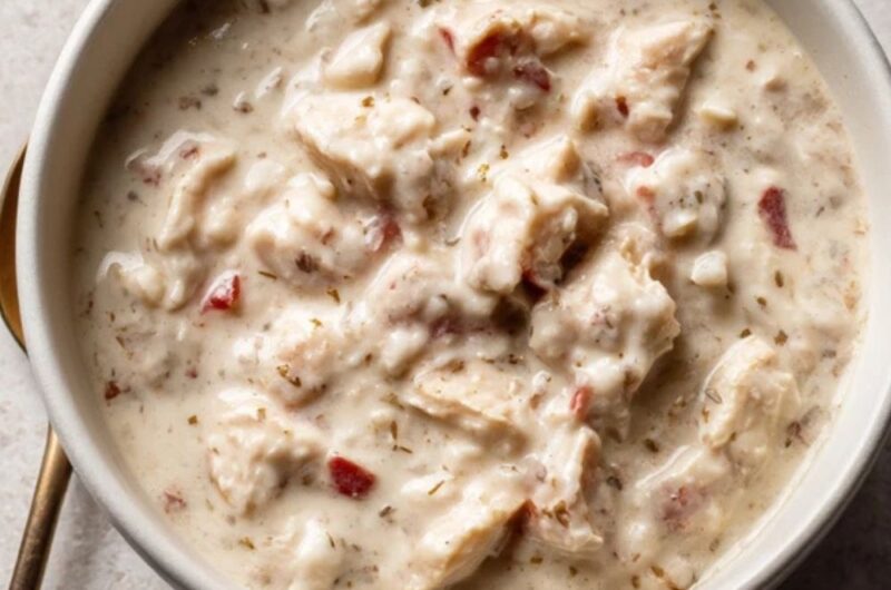 Low FODMAP White Chicken Chili Recipe